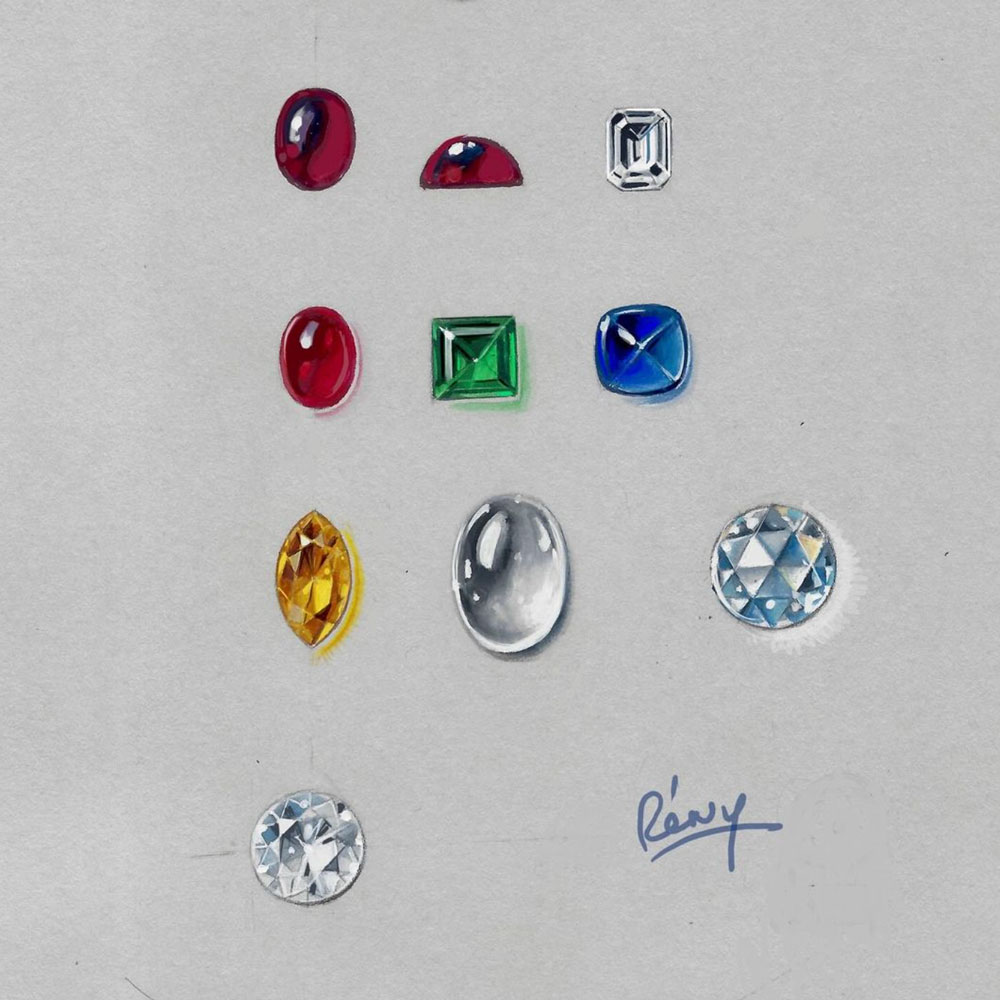 gemstone rendering